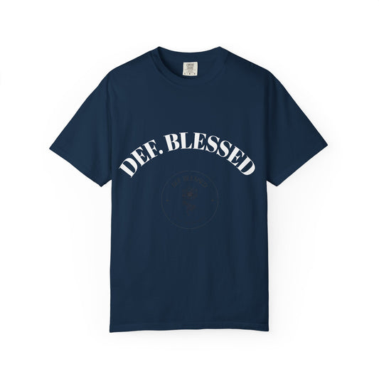 DEF. Blessed Navy Tee