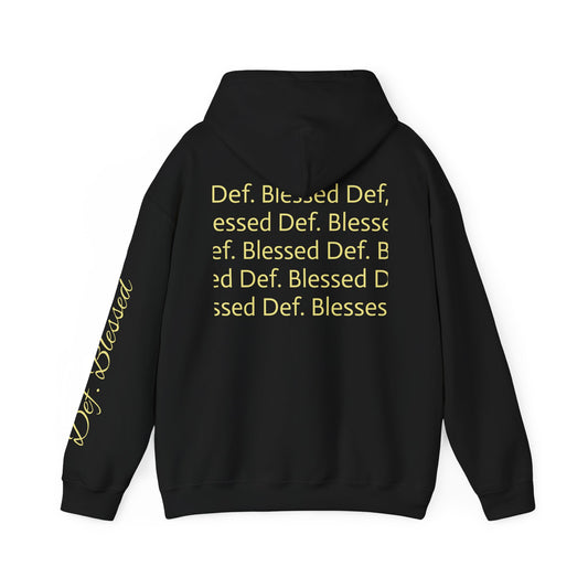 Def. Blessed Golden Hoodie