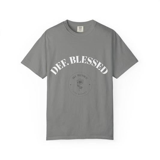 DEF. Blessed Steel Gray Tee