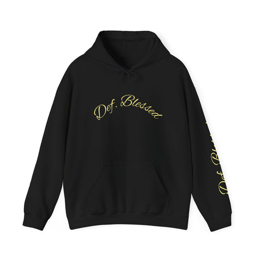 Def. Blessed Golden Hoodie