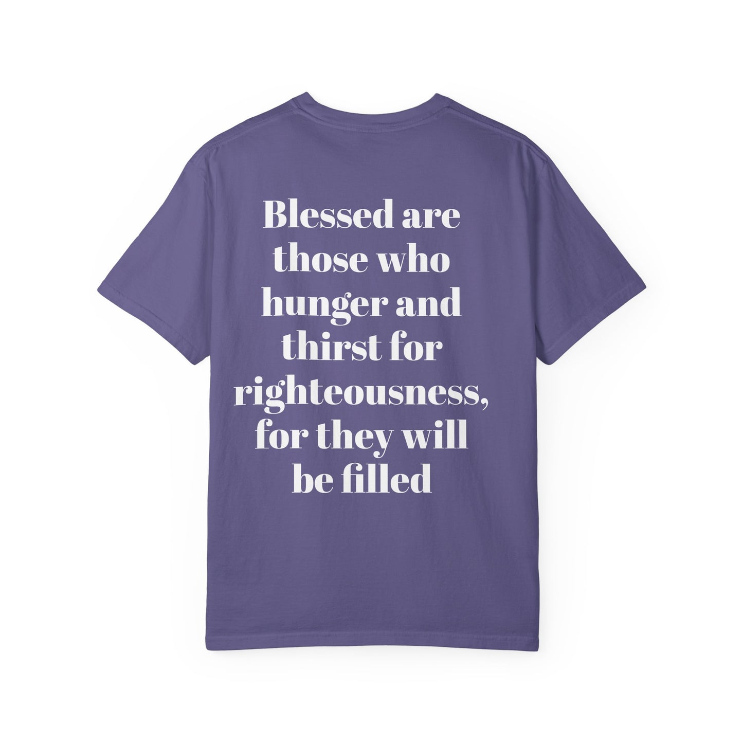 DEF. Blessed Black Purple Tee