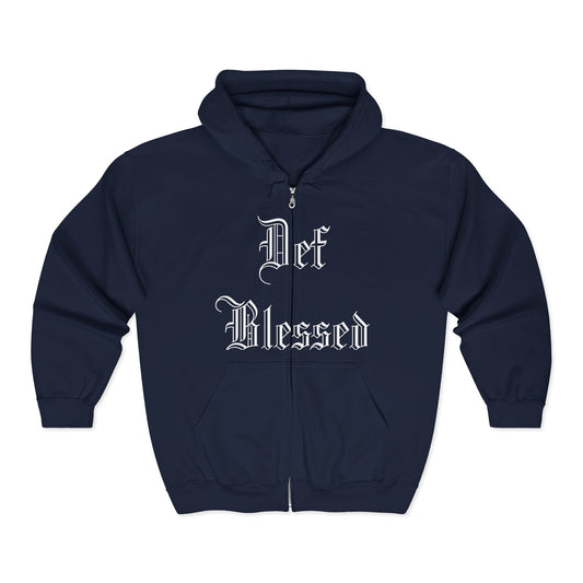 Def Blessed Full-Zip Hoodie