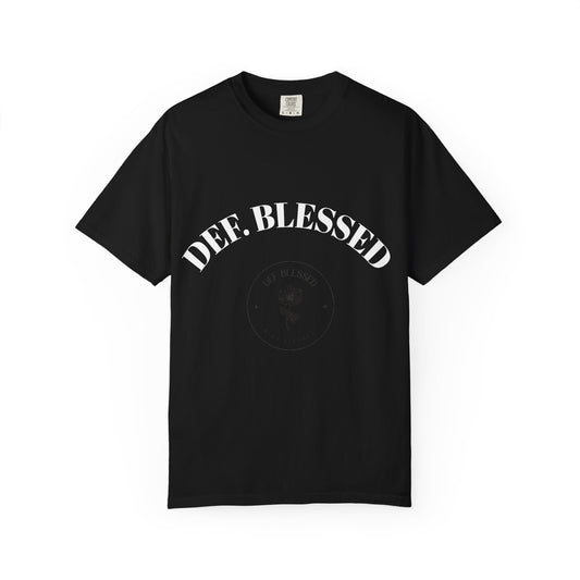 DEF. Blessed Black Tee