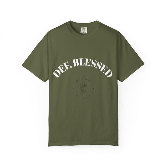 DEF. Blessed Dark Green Tee