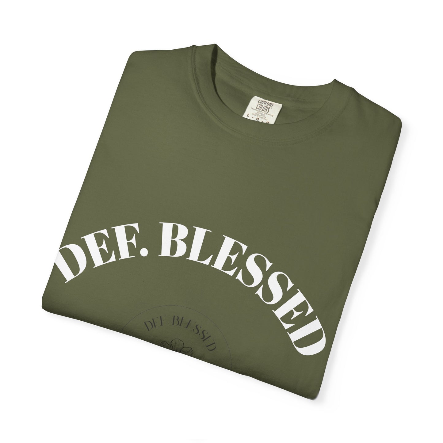 DEF. Blessed Dark Green Tee