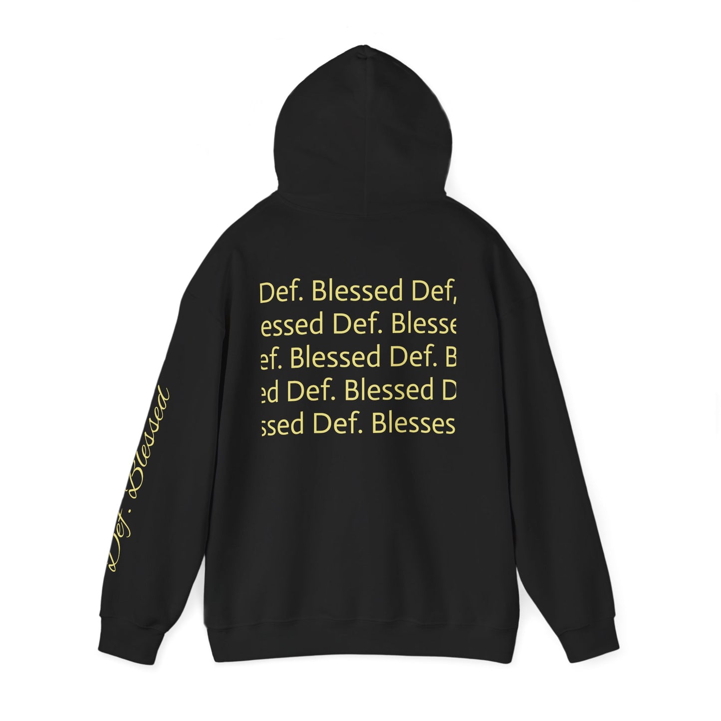Def. Blessed Golden Hoodie