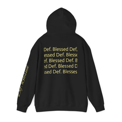 Def. Blessed Golden Hoodie