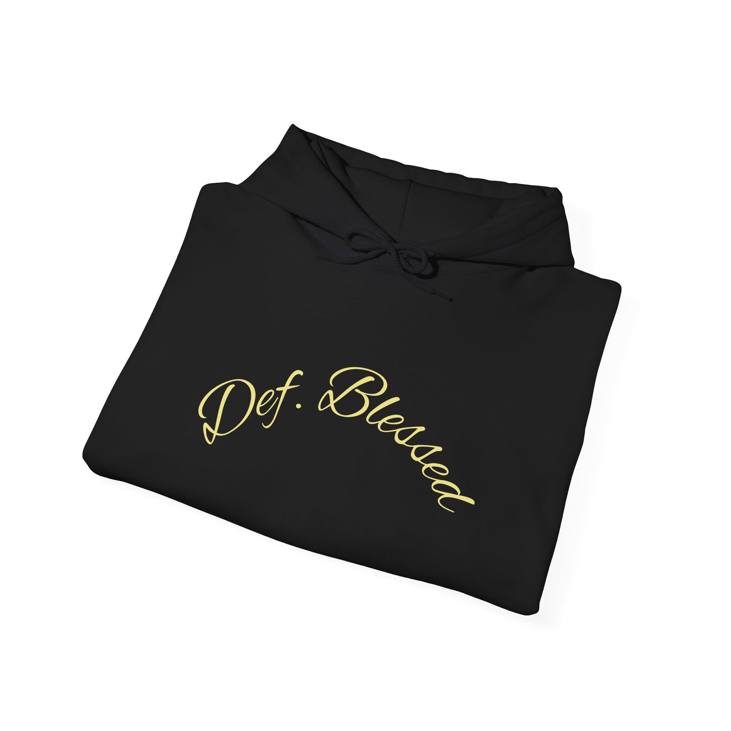 Def. Blessed Golden Hoodie