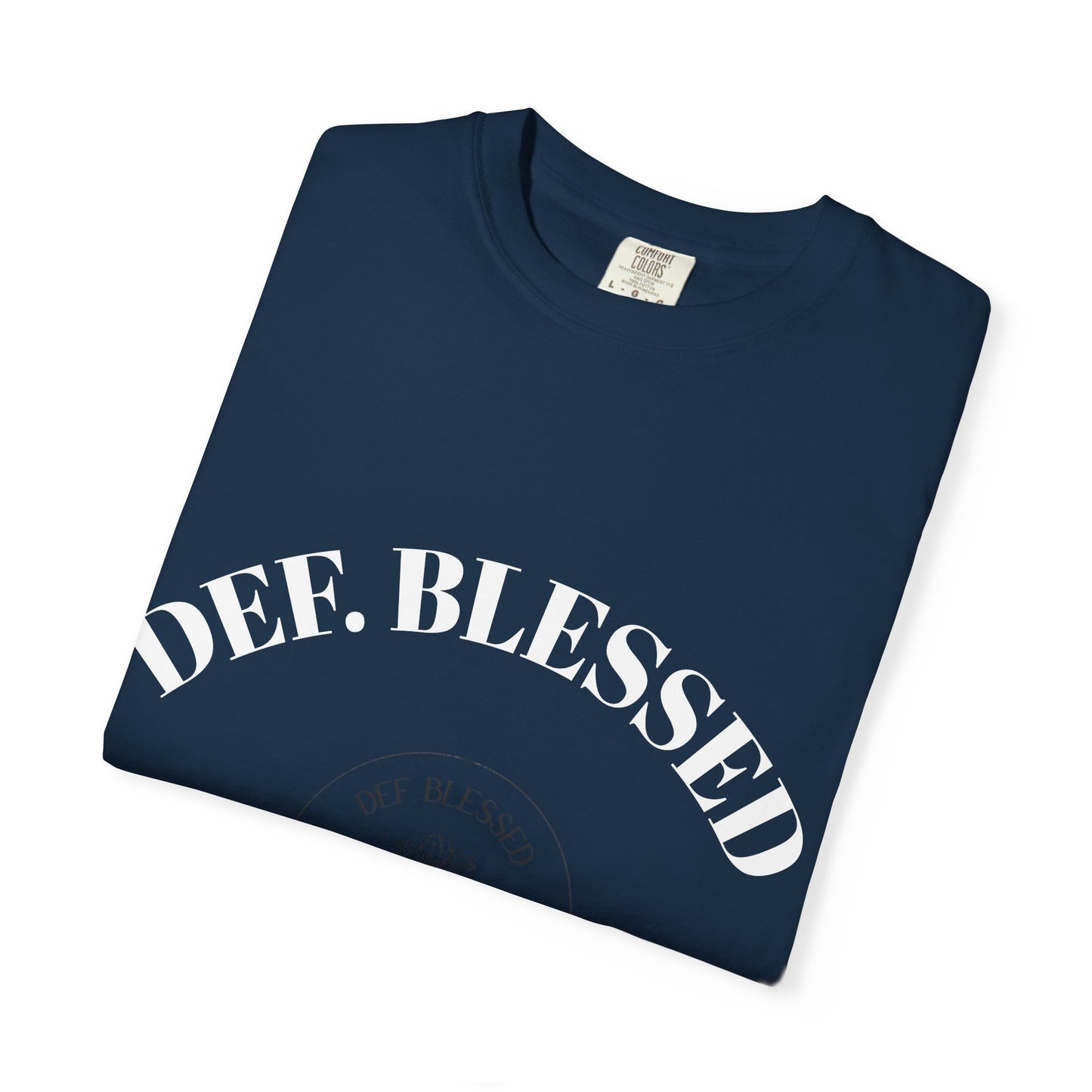 DEF. Blessed Navy Tee