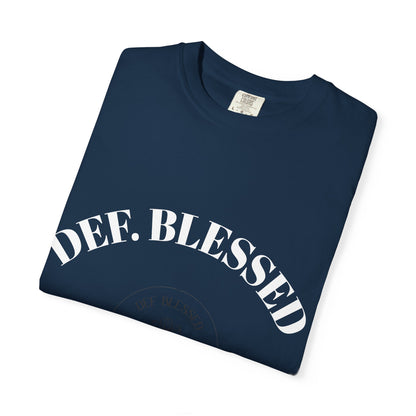 DEF. Blessed Navy Tee
