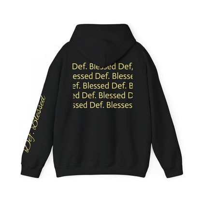 Def. Blessed Golden Hoodie
