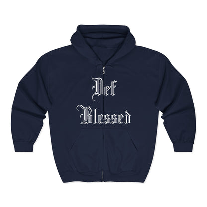 Def Blessed Full-Zip Hoodie