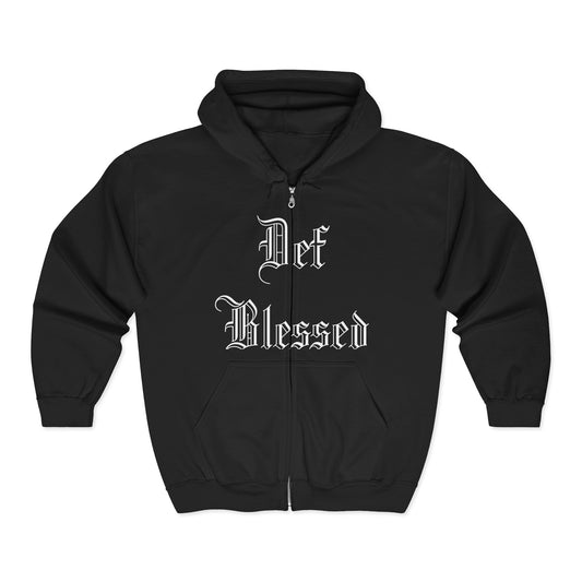 Def Blessed Full-Zip Hoodie