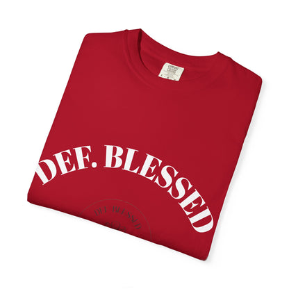 DEF. Blessed Red Tee