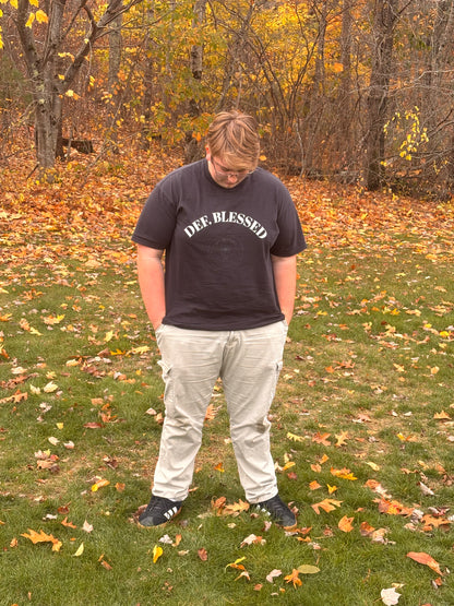 DEF. Blessed Black Tee